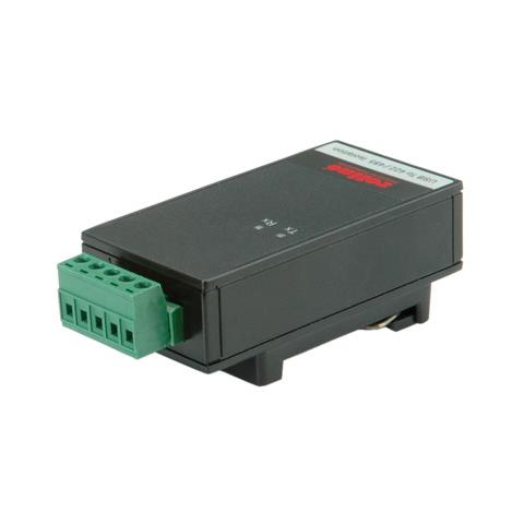 USB 2.0 to RS422/485 Adapter, with Isolation, for DIN Rail, Nero - Foto 4